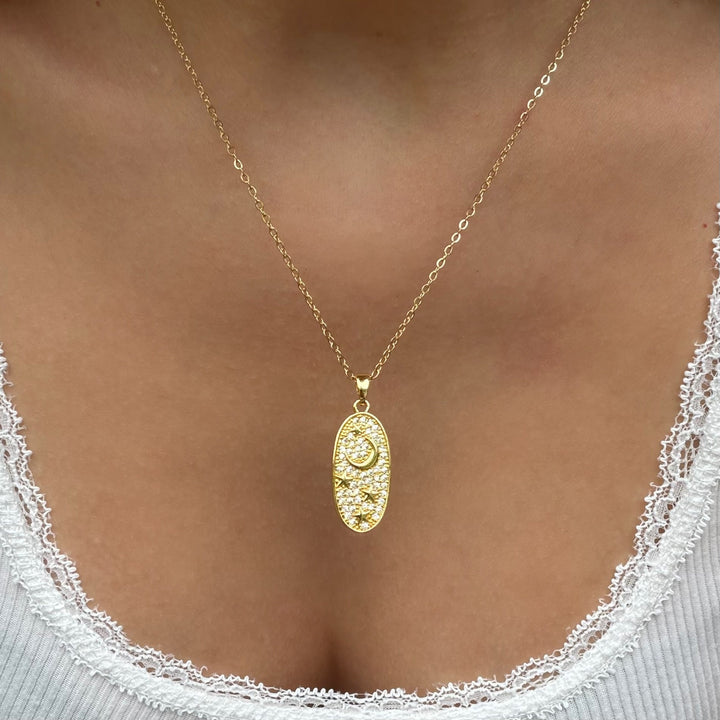 Celestial Medallion Necklace