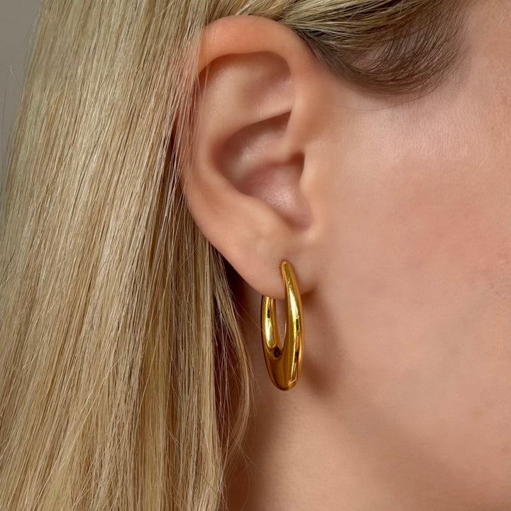 Everyday Glow Hoop Earrings