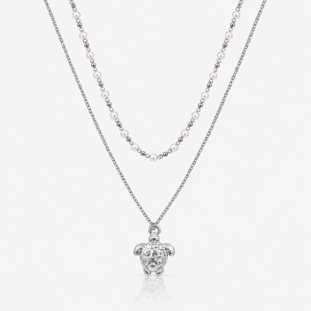 Lucky Turtle Layered Necklace