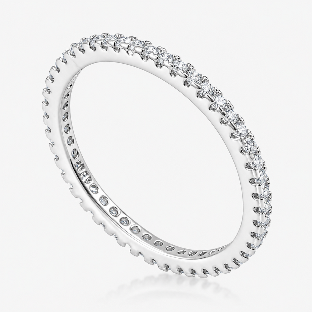 Eternity Ring with Cubic Zirconia