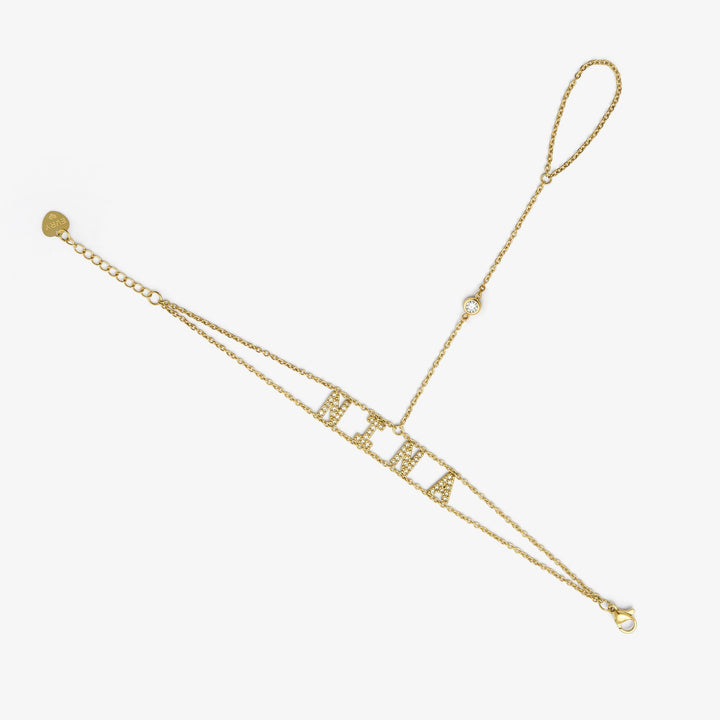 Personalised Double Hand Chain