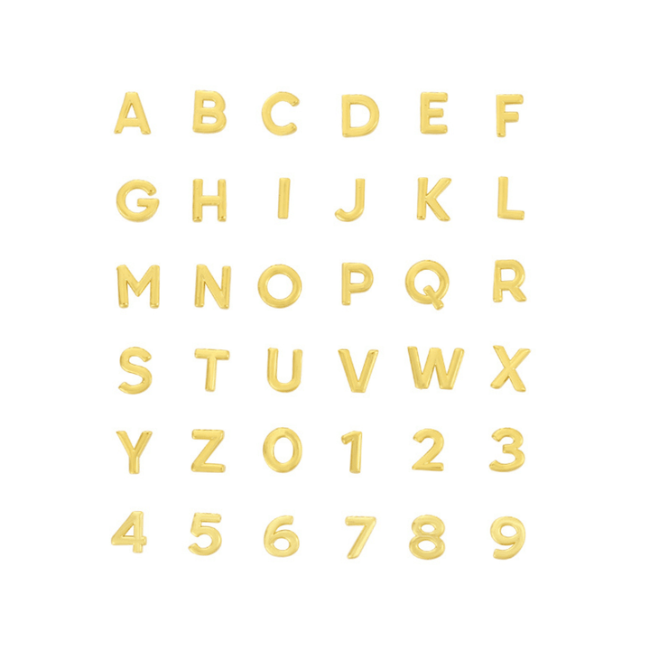 Personalised Link Letter Necklace