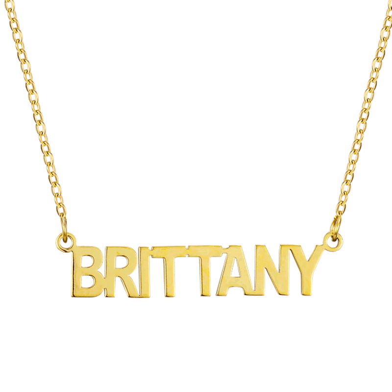 Personalised Nameplate Necklace