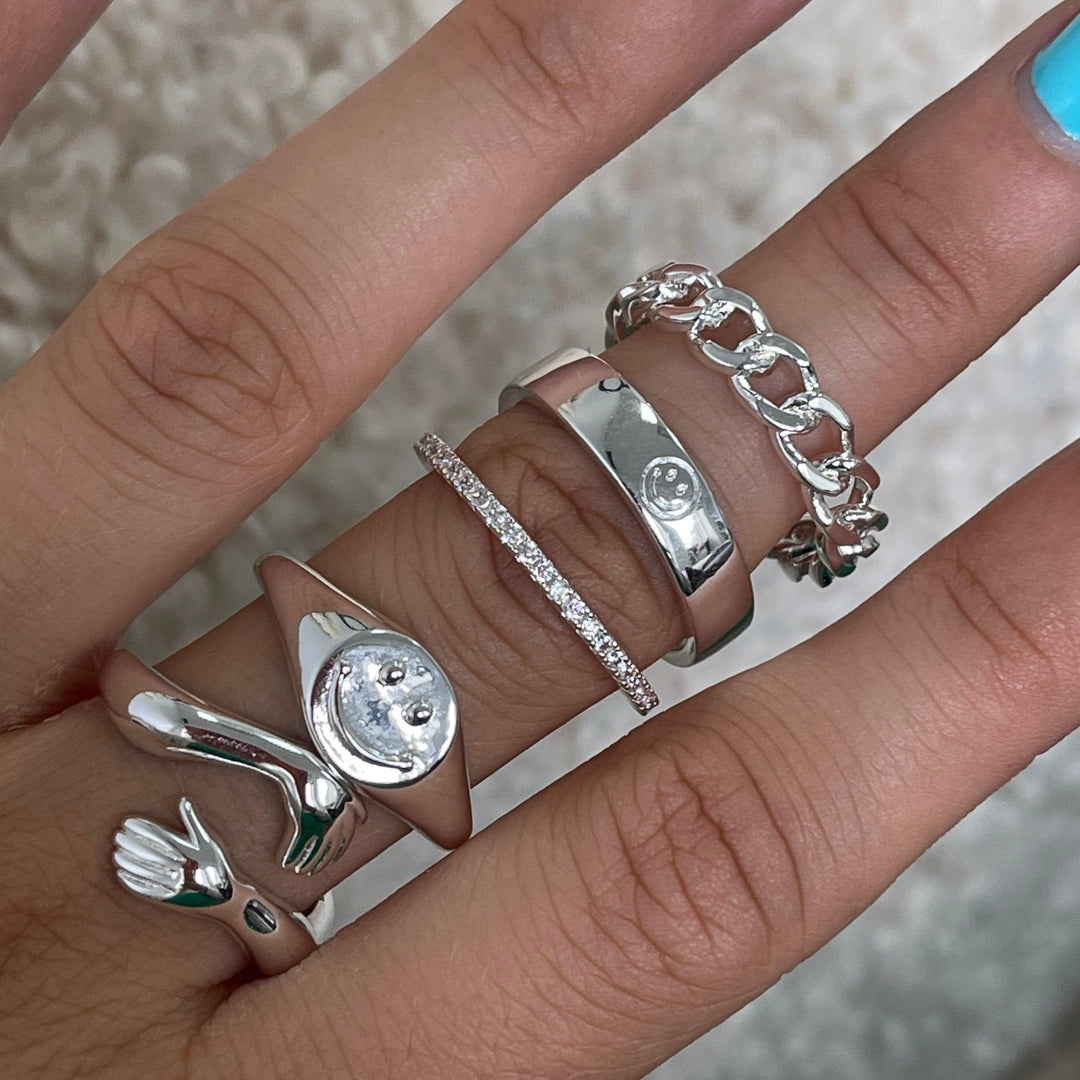 Eternity Ring with Cubic Zirconia