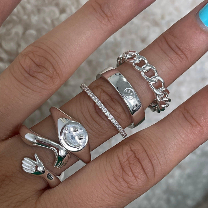 Eternity Ring with Cubic Zirconia