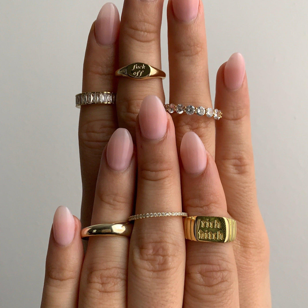 Eternity Ring with Cubic Zirconia