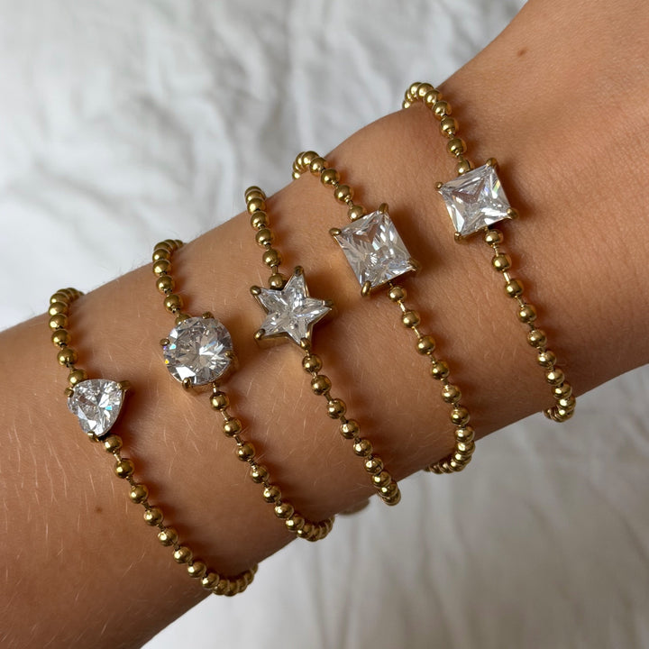 Dreamy Spark 5 Piece Beaded Bracelet Set