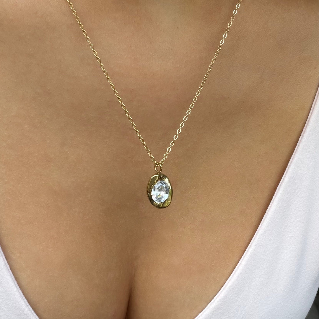 Crushed Glow Necklace