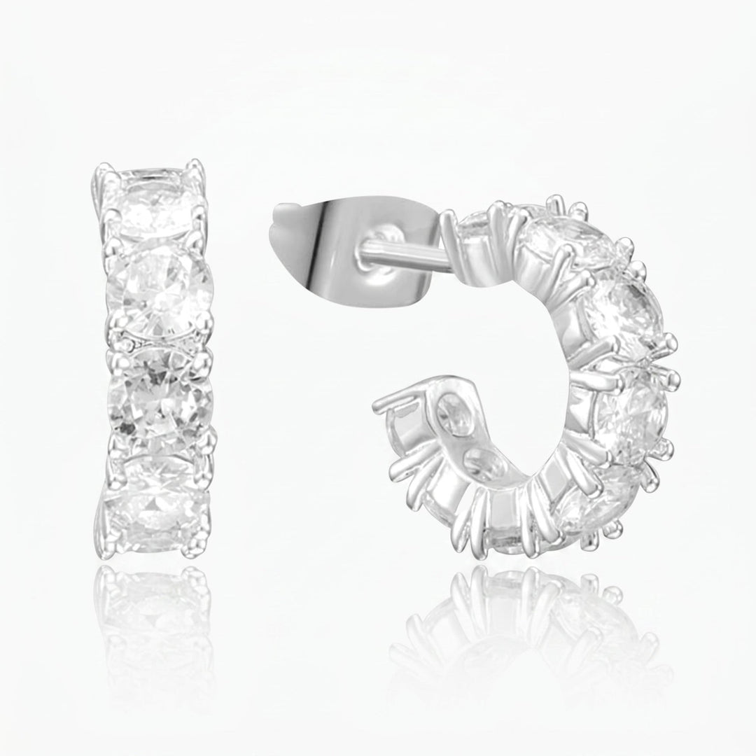 Baby Icy Hoop Earrings