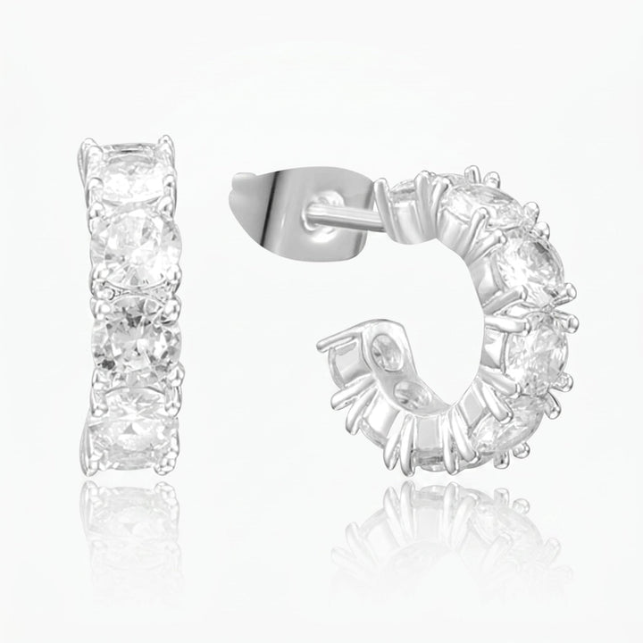 Baby Icy Hoop Earrings