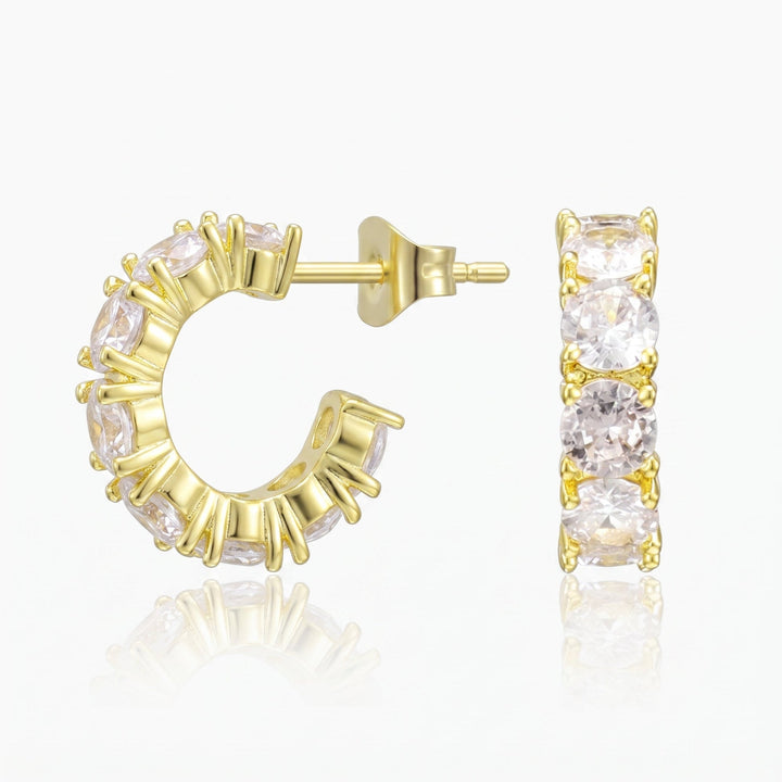 Baby Icy Hoop Earrings