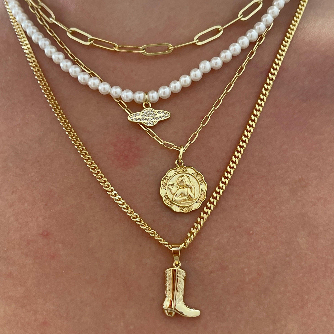 Heaven Sent Angel Pendant Necklace
