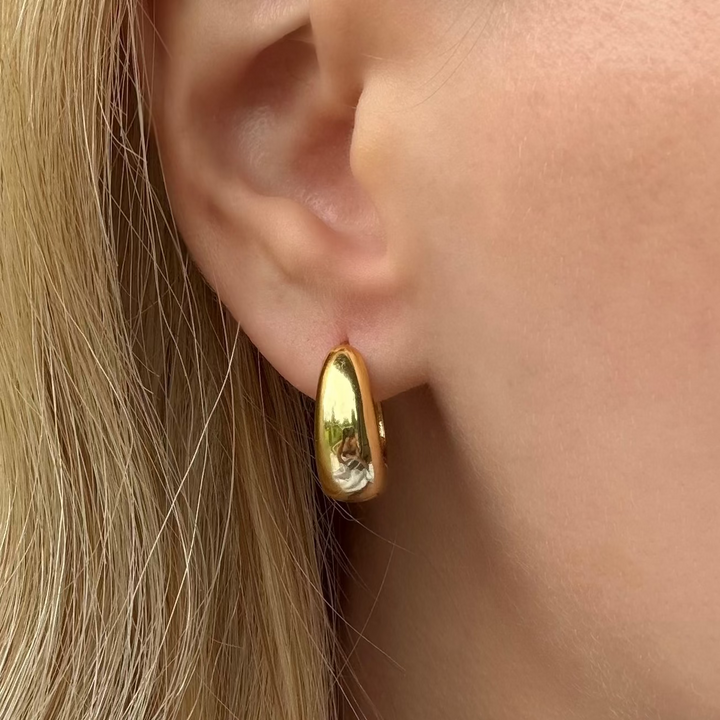 Brandy Chunky Hoop Earrings