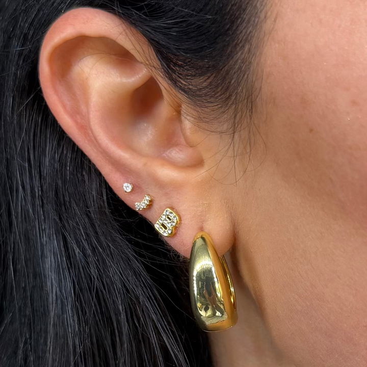 Brandy Chunky Hoop Earrings