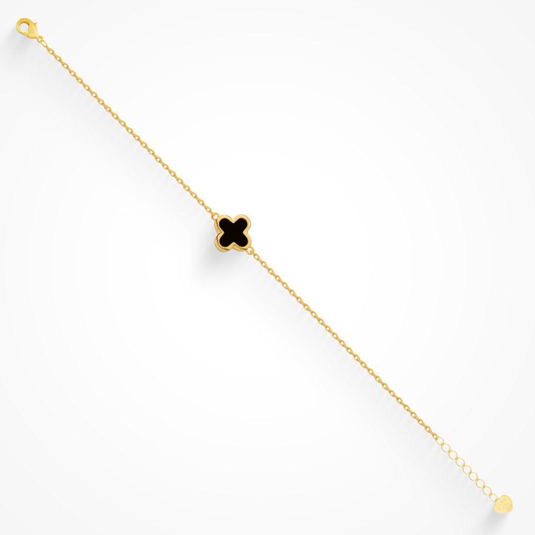 Lucky Clover Charm Bracelet