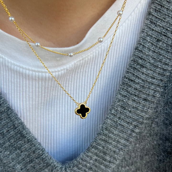 Four-Leaf Clover Pendant Necklace