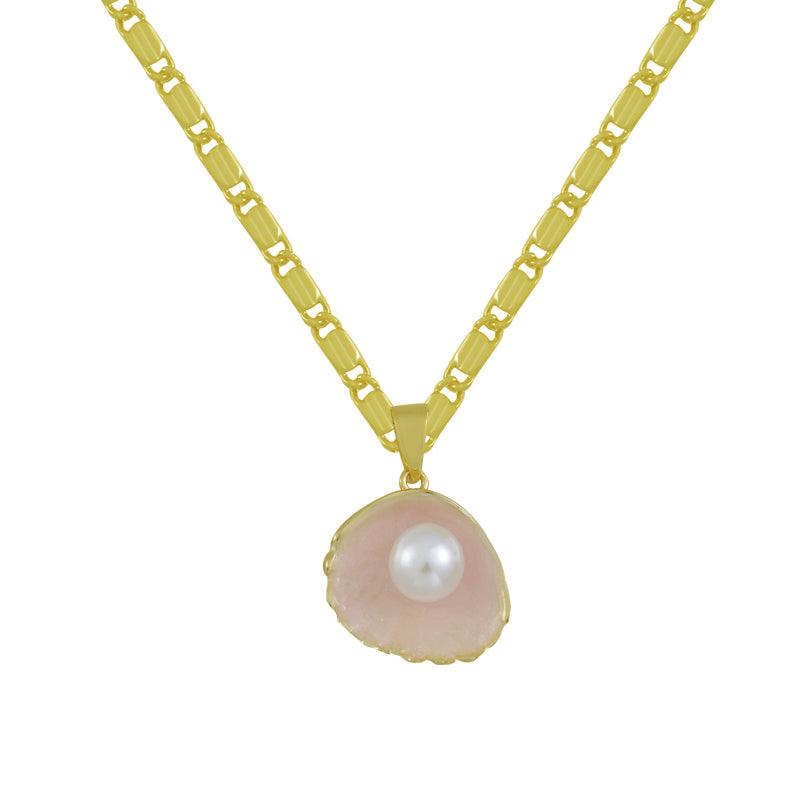 Meribella Shell Pendant Necklace