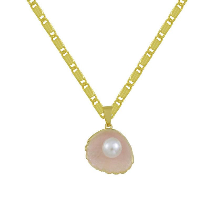 Meribella Shell Pendant Necklace