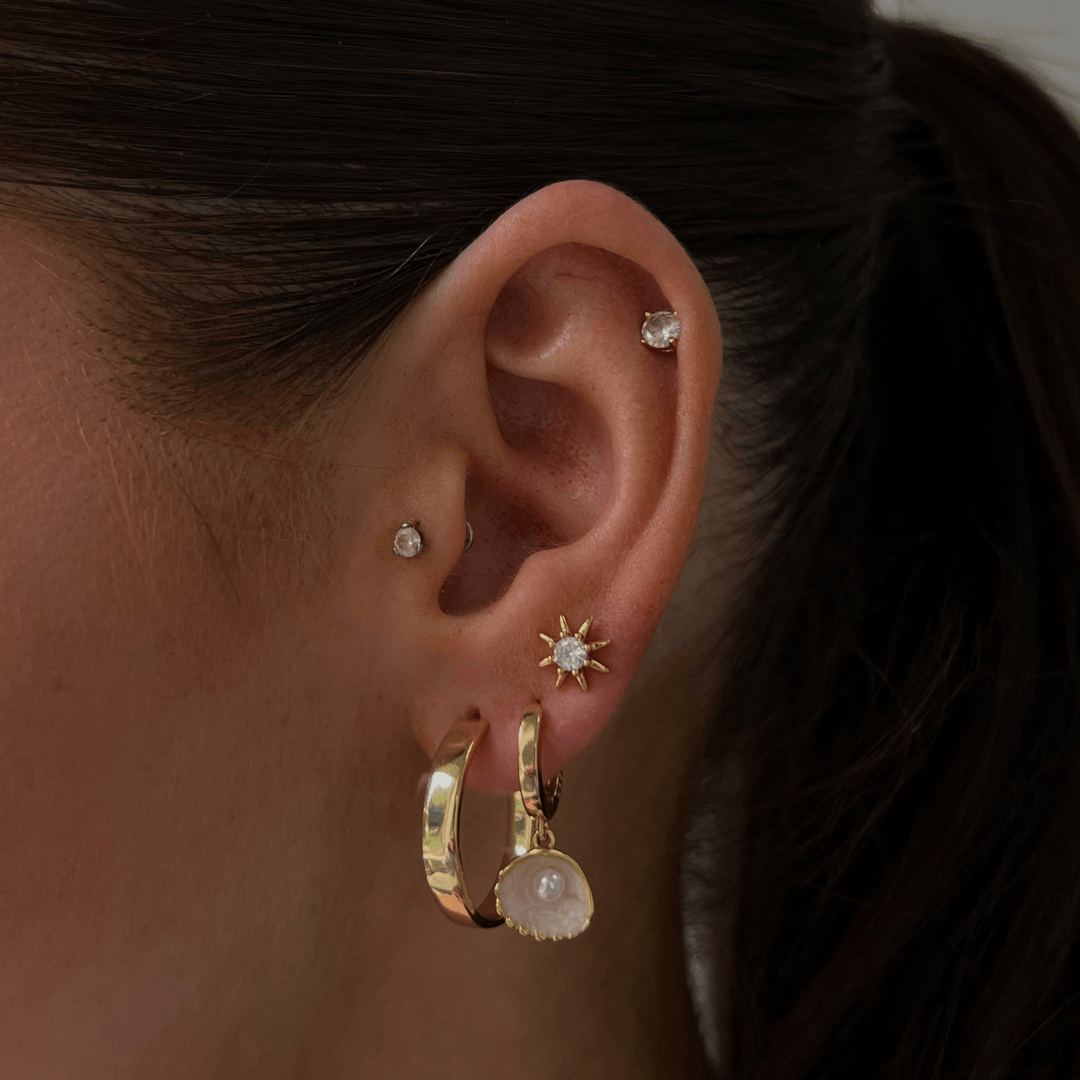 Meribella Pearl Drop Earrings