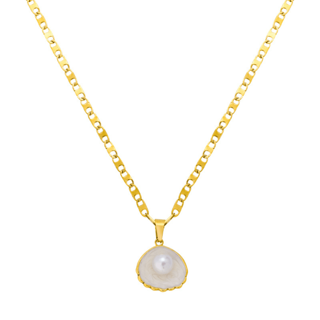 Meribella Shell Pendant Necklace