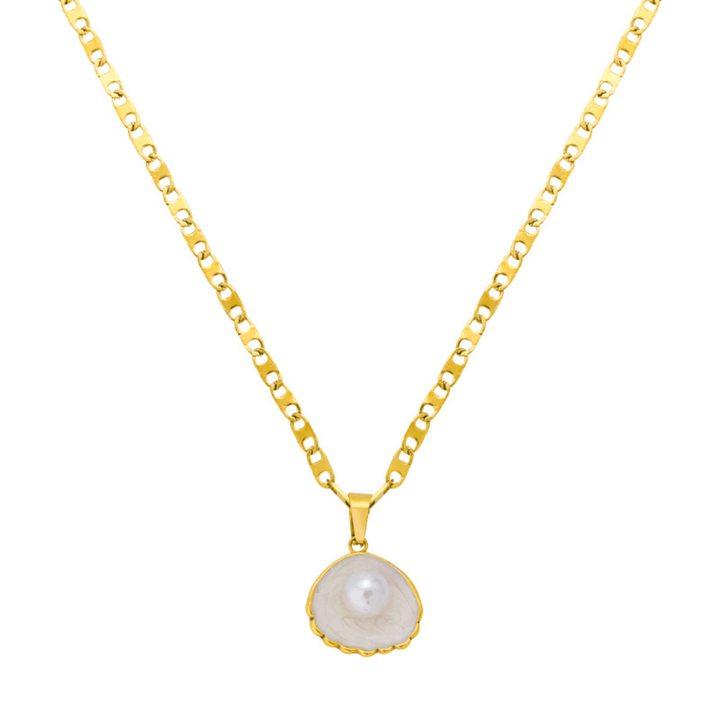 Meribella Shell Pendant Necklace