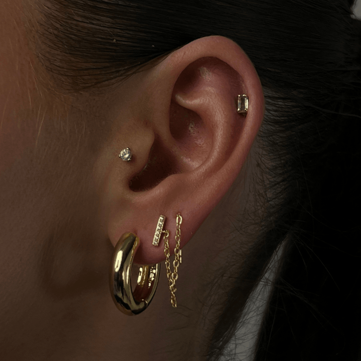 Off Duty Hoop Earrings