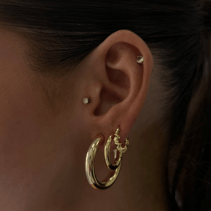 Off Duty Hoop Earrings