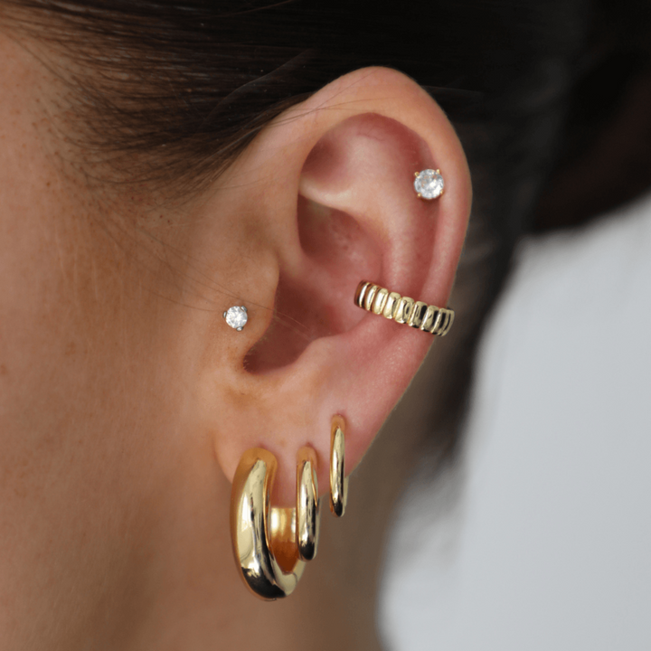 Off Duty Hoop Earrings