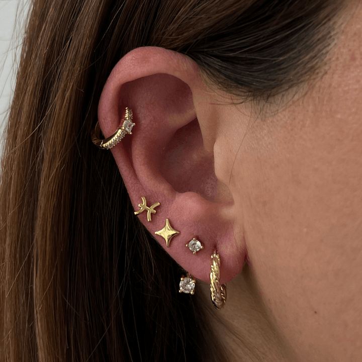 Princess Stud Earrings