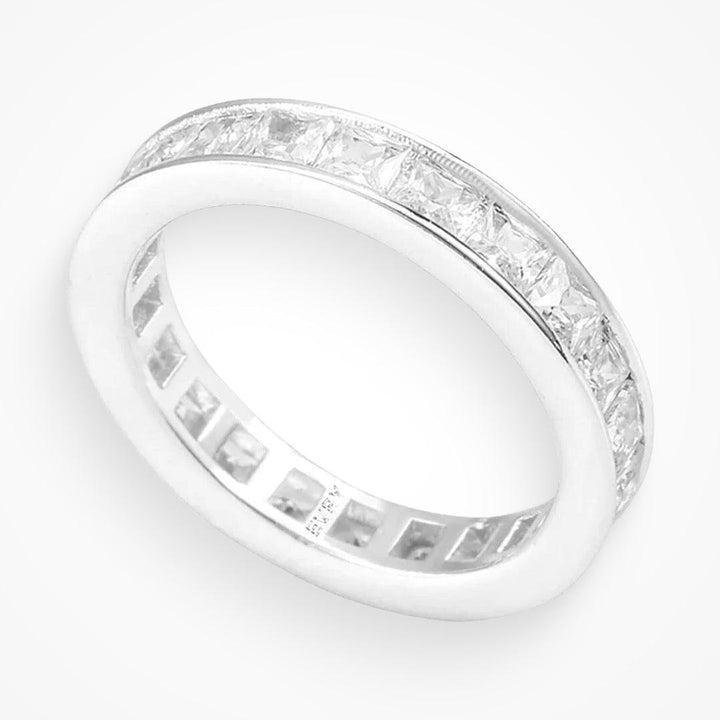 Princess Cubic Zirconia Stacking Ring