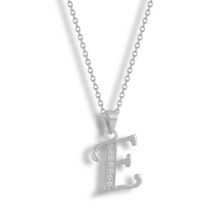 Initial Letter Pendant Necklace