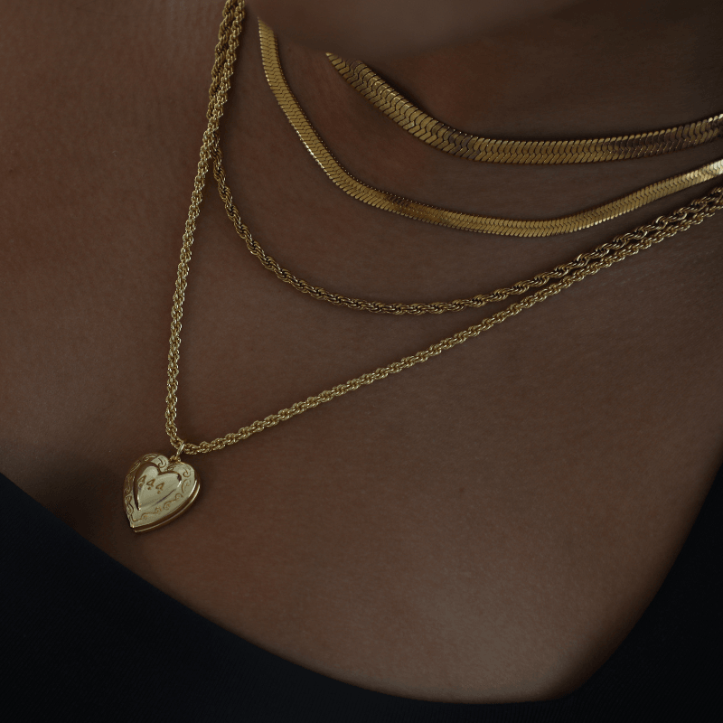 Shining Snake Chain Necklace