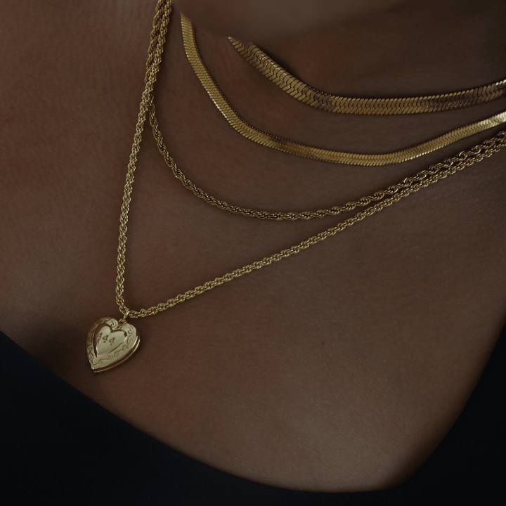Shining Snake Chain Necklace