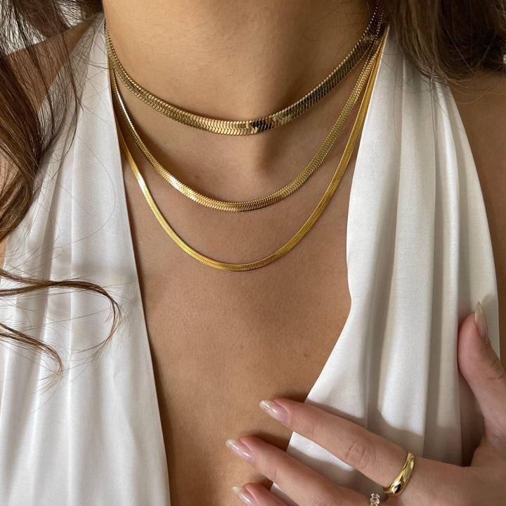 Shining Snake Chain Necklace