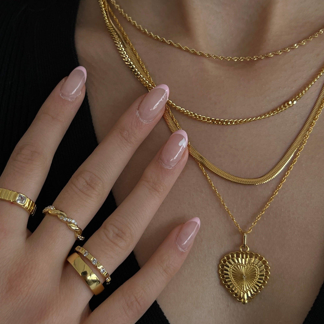 Shining Snake Chain Necklace