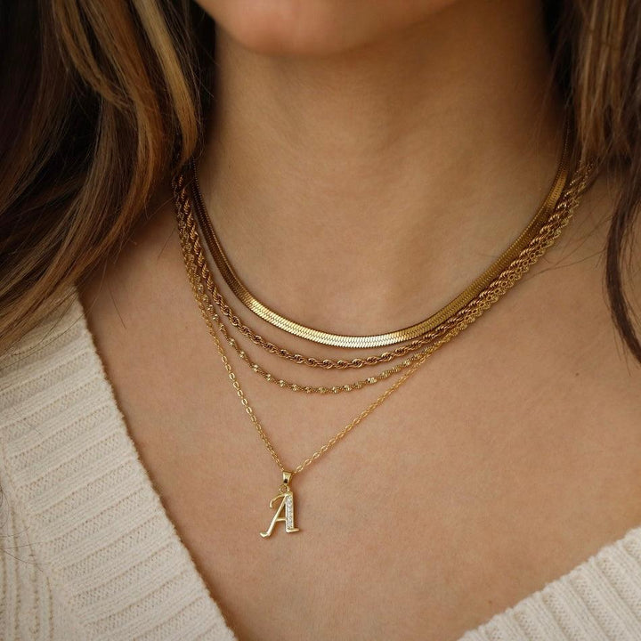 Shining Snake Chain Necklace