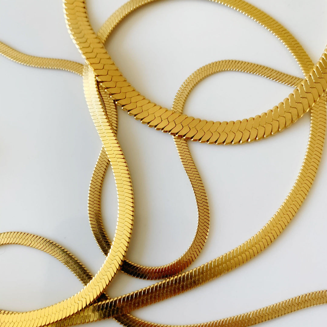 Shining Snake Chain Necklace