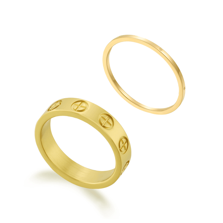 Interlinked Stacking Ring