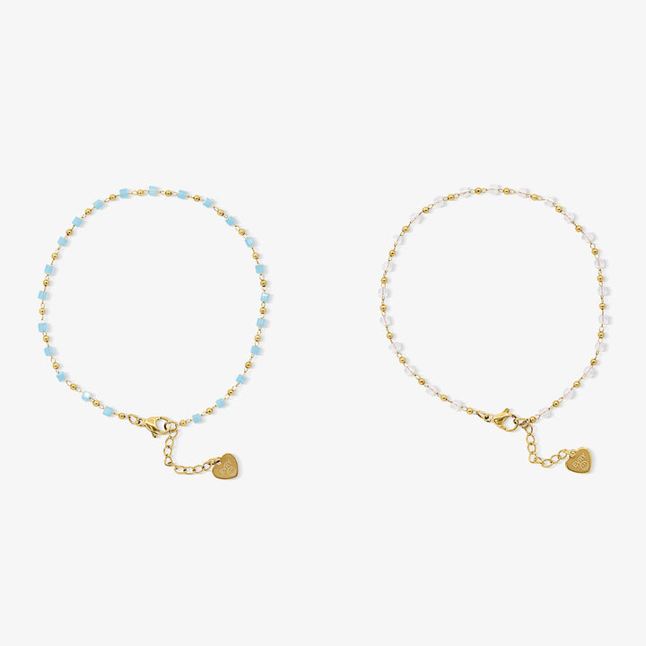 Ocean Breeze Anklet 2-Piece Set
