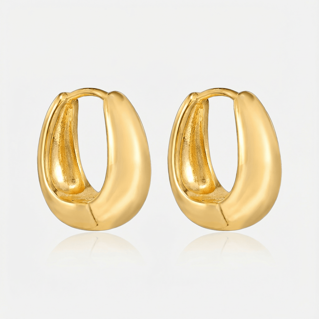 Brandy Chunky Hoop Earrings