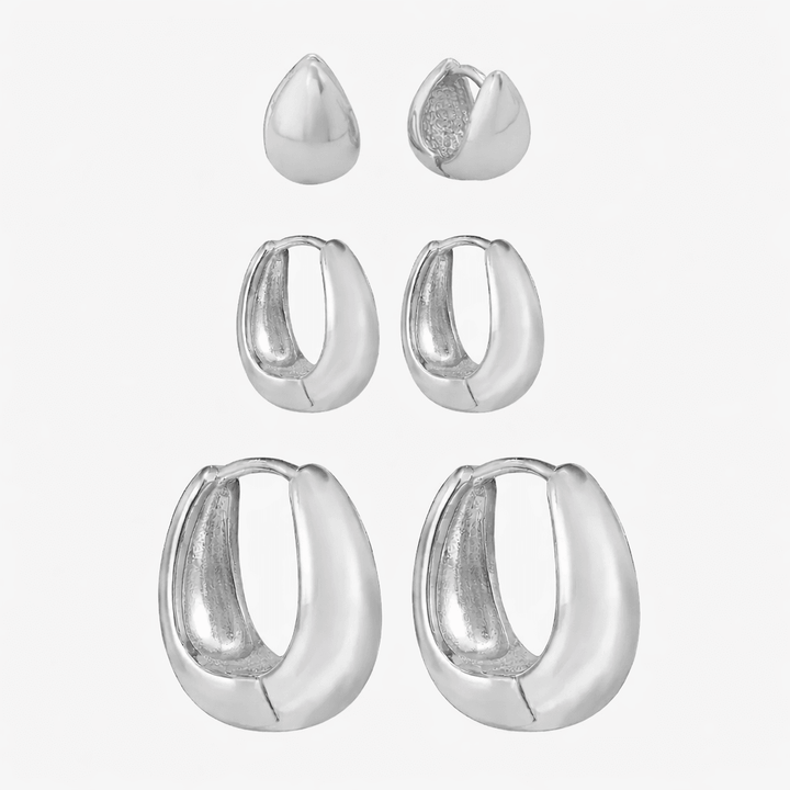 Brandy Chunky Hoop Earrings