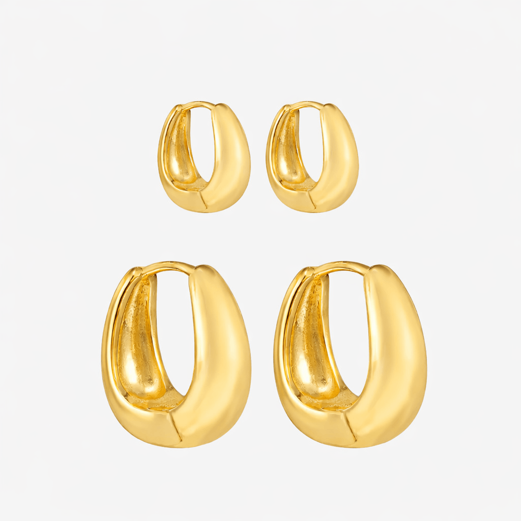 Brandy Chunky Hoop Earrings