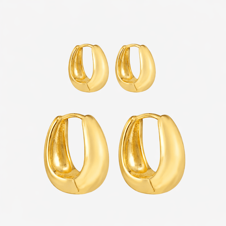 Brandy Chunky Hoop Earrings
