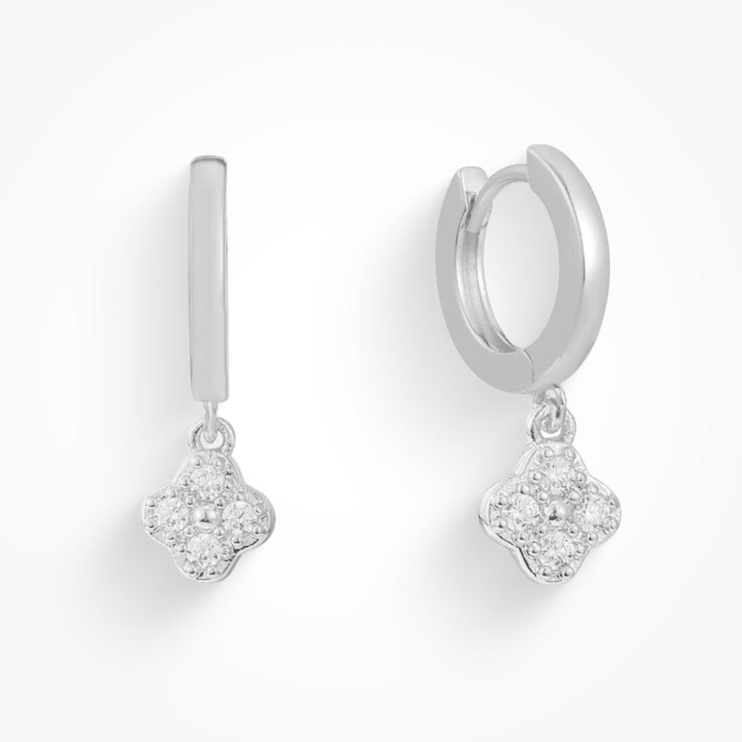 Clover Huggie Earrings