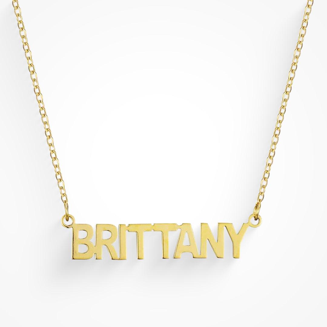 Personalised Nameplate Necklace