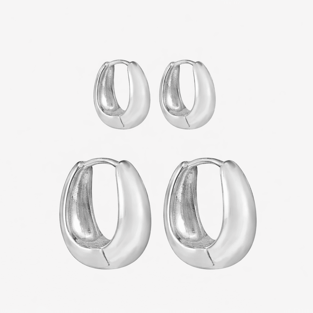 Brandy Chunky Hoop Earrings