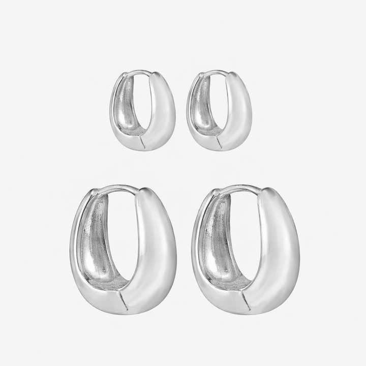 Brandy Chunky Hoop Earrings