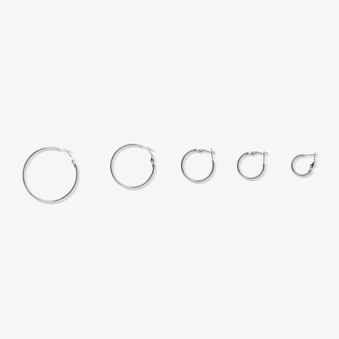 Hoops For Days 5 Piece Earring Set