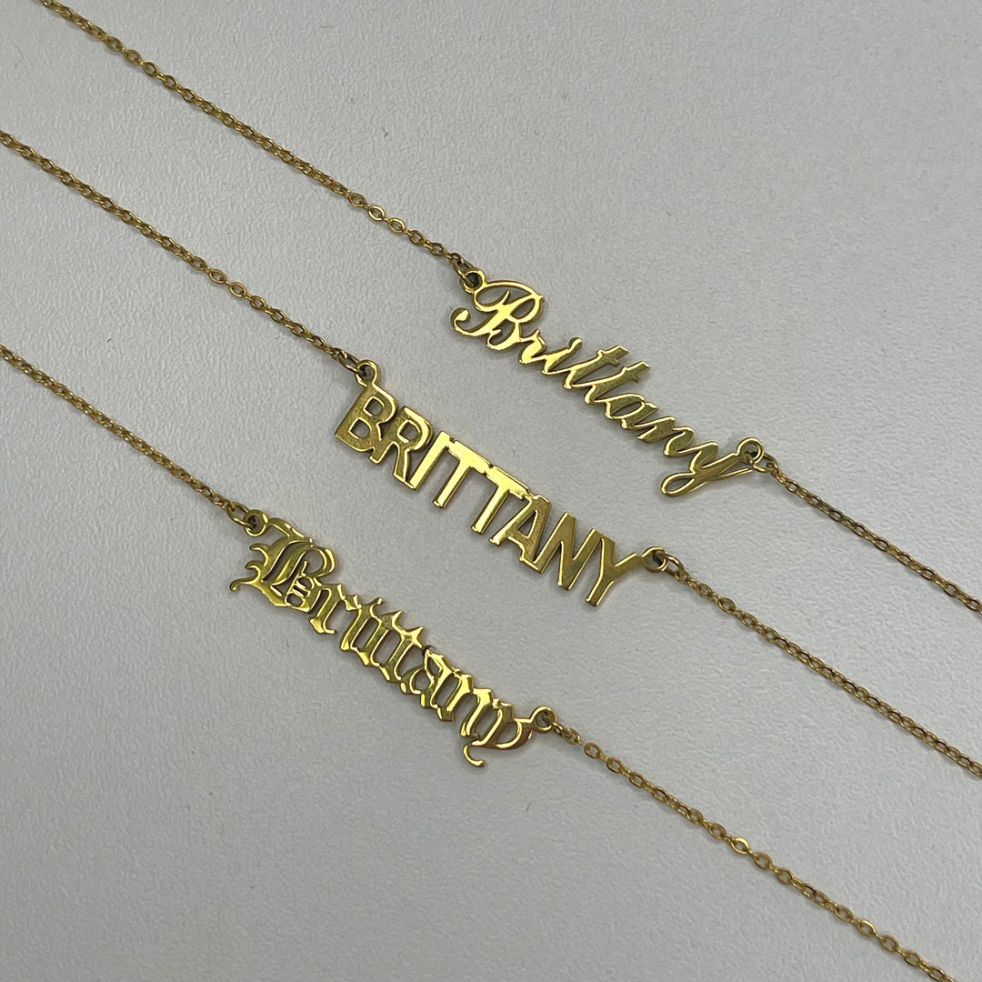 Personalised Nameplate Necklace