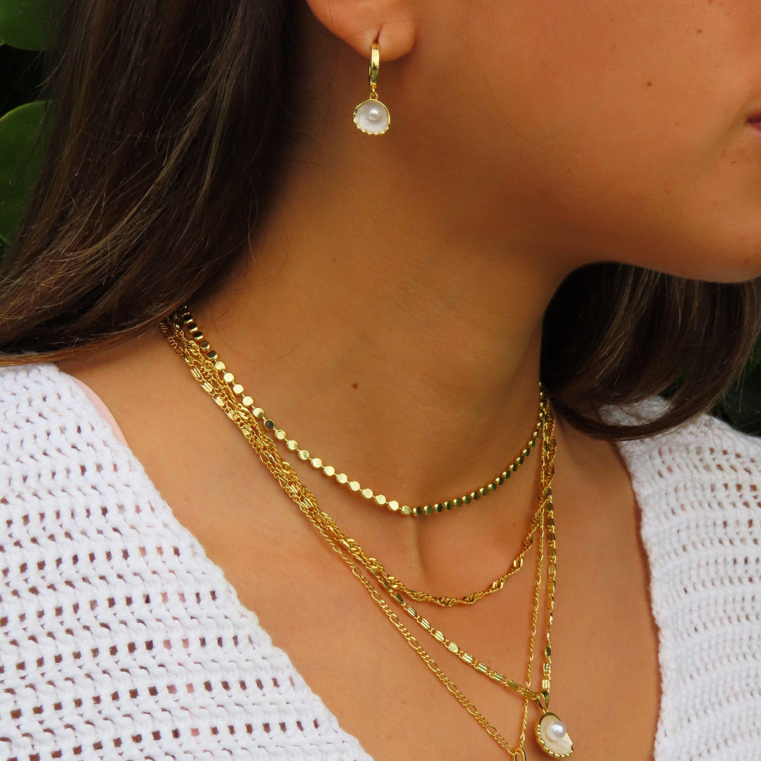 Meribella Pearl Drop Earrings